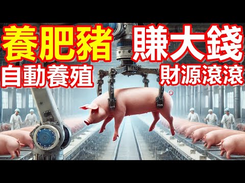 The whole process of pork production! What a surprise! From breeding to cutting! Fully automated!