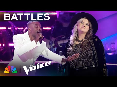Cameron Wright & Cassidy Lee Give An Emotional Performance of "Hero" | The Voice Battles | NBC