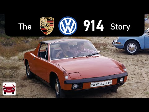 Why did the Porsche 914 have a VW badge?
