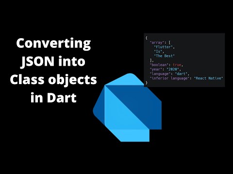 Converting JSON to Dart Classes
