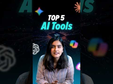 🔥 Top 5 AI Tools You Must Try In 2026 | Best AI Tools | Intellipaat #shorts