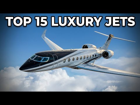 Top 15 MOST EXPENSIVE PRIVATE JETS in the World Right Now