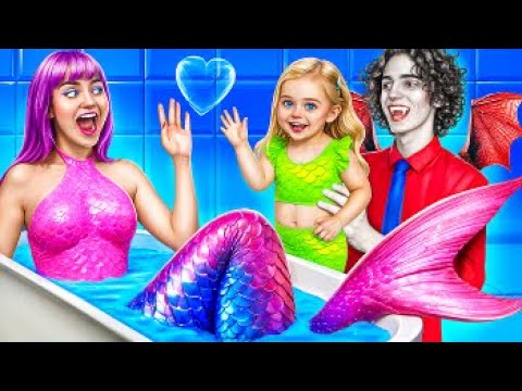 Poor Pregnant Mermaid In a Rich Vampire Family! How To Become a Vampire