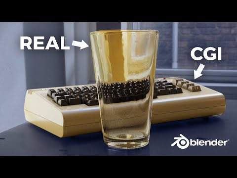 Composite CGI Element Behind Real Glass - Blender VFX Tutorial (Full)