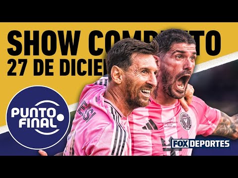 🐐MESSI: otro año con títulos y llega al Mundial: ¿sigue siendo el mejor? | Punto Final EN VIVO