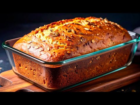 Gesundes Haferbrot in 5 Minuten! Für ein gesundes Frühstück