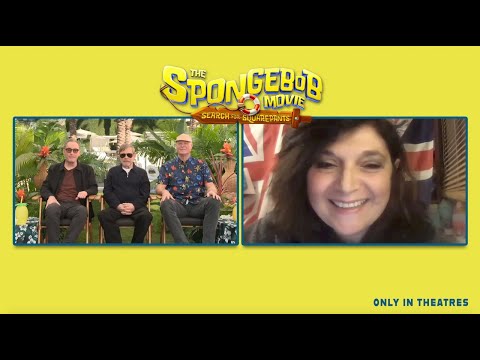 Mark Hamill, Tom Kenny & Bill Fagerbakke talk SpongeBob movie with London Mums