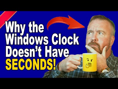 The Windows Clock: Why Seconds took Years