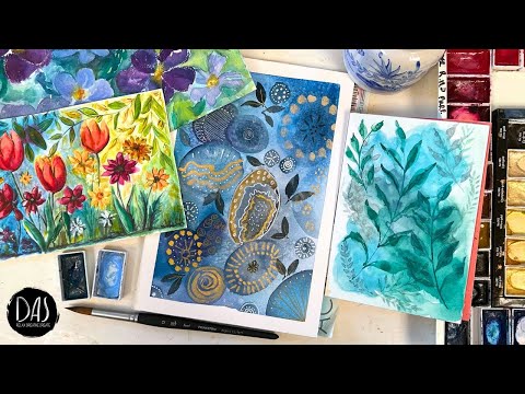 If I started watercolor in 2025 I'd do THIS - wise words from my daughter