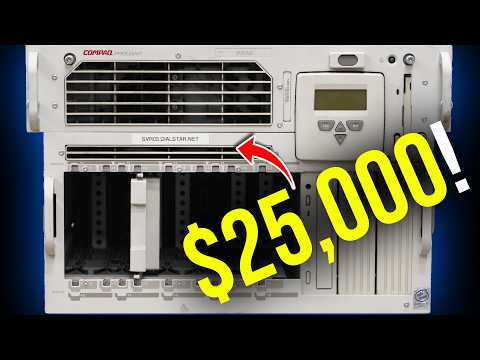 A $25,000 server from 1999!