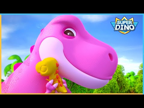 A Lost Baby T-Rex | Superdino | Dinosaurs for kids 🦖🦕