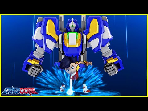 Dinocore Cartoon | Merge Robot And Superman | The Good Dinosaur | Kids Movies 2024