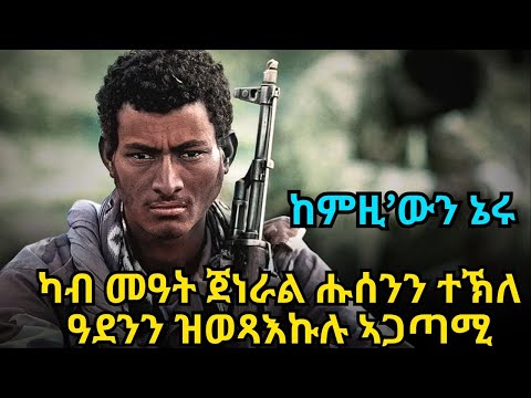 ከምዚ’ውን ኔሩ ካብ መዓት ጀነራል ሑሰንን ተኽለ ዓደንን ዝወጻእኩሉ ኣጋጣሚ