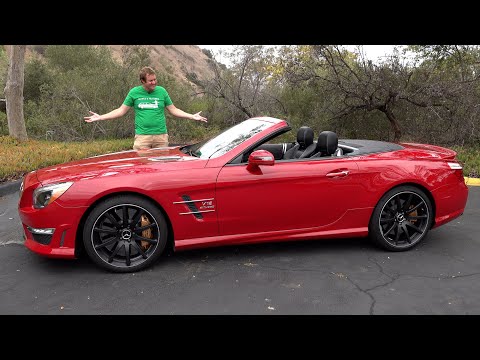 The 2013 Mercedes-Benz SL65 AMG Is a V12-Powered Monster