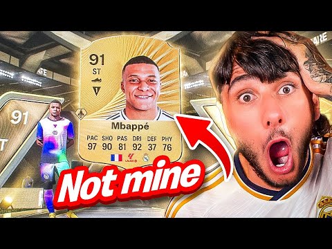 I Packed 91 Mbappe On A Subscriber's Account!