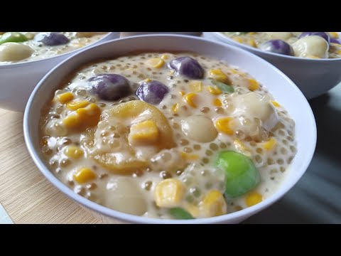 Glutinous Rice Flour At Mais! Gawin Nating Napakasarap Na Ginataang Mais With Bilo Bilo!