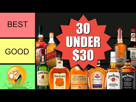 30 Best-Selling Whiskeys Under $30, Ranked & Reviewed