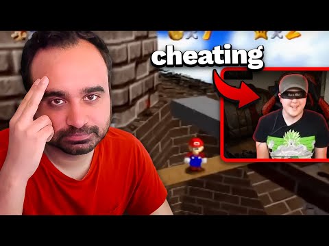 Squeex Reacts to Fake Blindfolded Speedrun