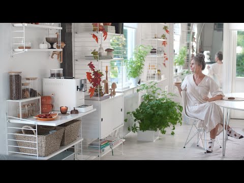 #65 Kitchen Mini-Makeover | Our New Coffee Station  | Autumn Decorating