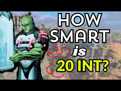 How Much INT Would Brainiac Have? | Baldur's Gate 3