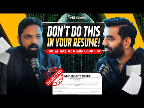 How to Get Shortlisted for Cybersecurity Roles - Insider Advice | Hiring Secrets Revealed By HR!!