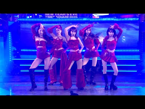 LE SSERAFIM - "Spaghetti" and "Crazy" [2026 Dick Clark's New Year's Rockin' Eve]