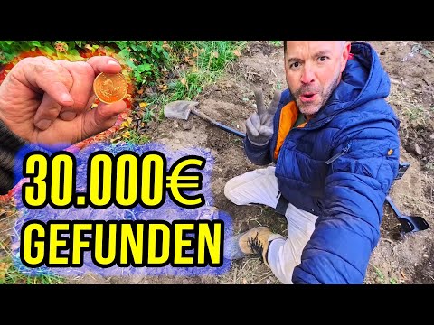 Echter GOLDSCHATZ im Garten gefunden - ein echter KNALLER FUND