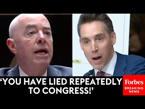 BREAKING NEWS: Hawley Explodes At Mayorkas And Accuses Him Of Lying Under Oath