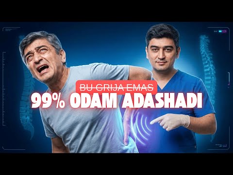 Hamma grija deb o'ylaydi, aslida sabab teparoqda, 99% odam adashadi, bu grija emas
