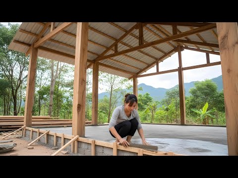 Extraordinary girl REVIVES old BAMBOO HOUSE in just 129 days | By@Lý Lưu Linh
