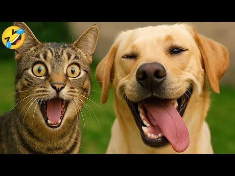 Funny videos of CATS🐱 and DOGS🐶 Best funny videos of ANIMALS 🤣2025