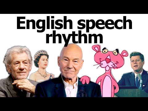 Revealing how THE PINK PANTHER teaches English rhythm!