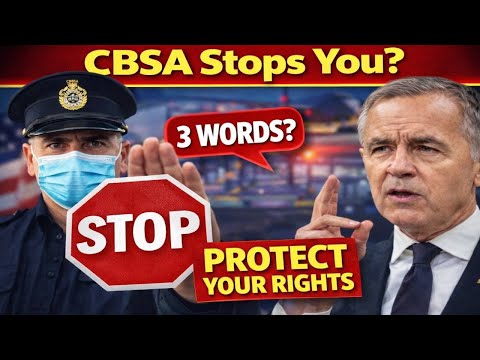 CBSA Stops You? Know These 3 Words That Protect Your Rights in Canada