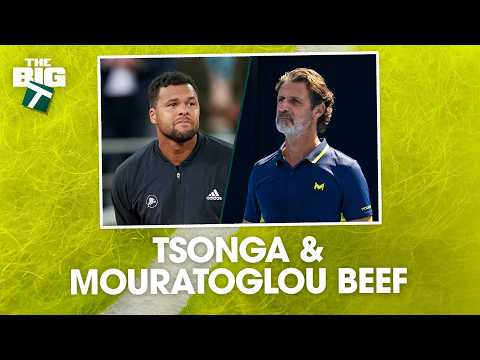 A New Rivalry! Jo-Wilfried Tsonga and Patrick Mouratoglou's Public Clash | The Big T Podcast