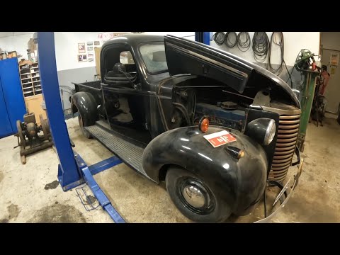 A Nice -39 Chevy! So i thought... Everything is wrong.