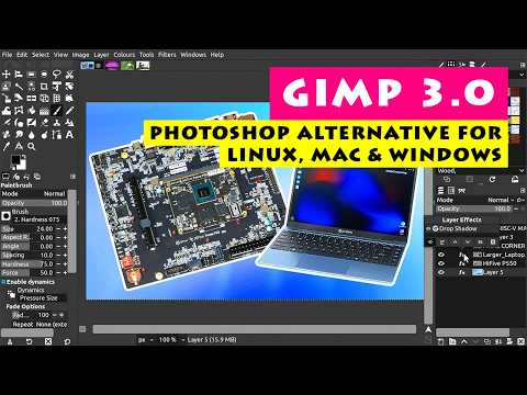 GIMP 3.0: A Better PhotoShop Alternative?