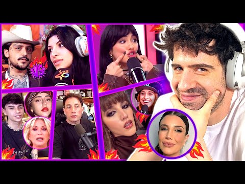 NODAL JUICIO A CAZZU, LALI SE TOQUETEÓ LA CARA, MARTI BENZA ENTREVISTA INCOMODA, MERNUEL Y NICKI