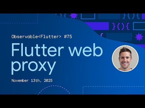 Flutter web configuration | Observable Flutter #75