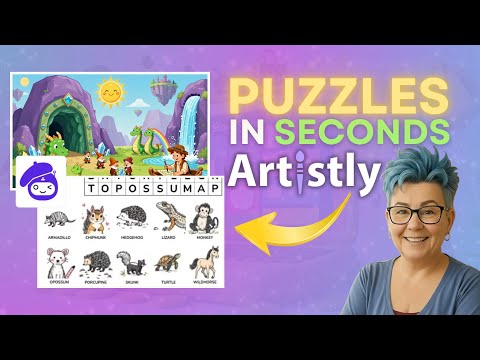 How to Create Kids Puzzle Printables FAST with AI