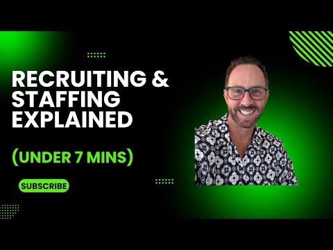 What is Recruiting and Staffing [ Explained in under 7-Min ]