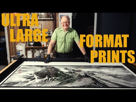 Ultra Large Format Darkroom Tour and Print