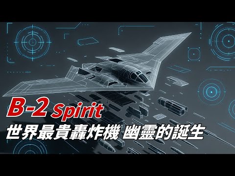 世界最貴飛機：B-2幽靈轟炸機的誕生秘史