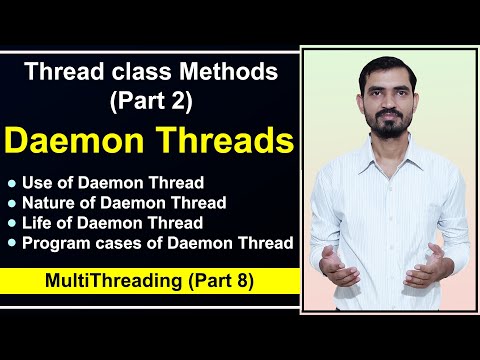 Daemon Thread in Java || Java Multithreading Interview Questions by Deepak
