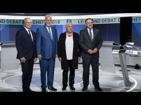[Élections Québec] Le grand débat des chefs