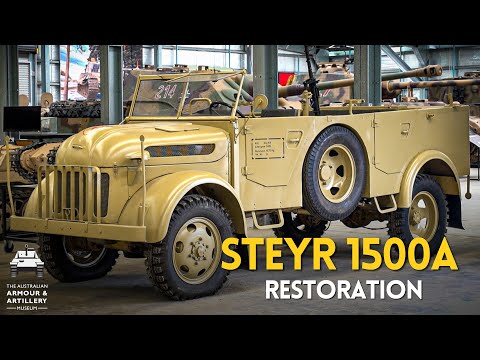 WORKSHOP WEDNESDAY: Restoring and assembling a WWII Wehrmacht Steyr 1500A