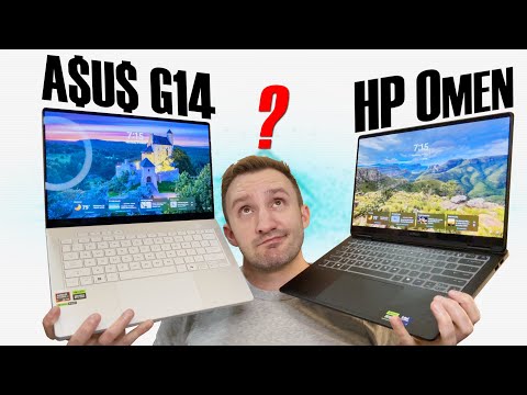 The BEST 14" Nvidia Laptop is?!   ** 2025 ASUS Zephyrus G14 vs. 2025 HP Omen Transcend **