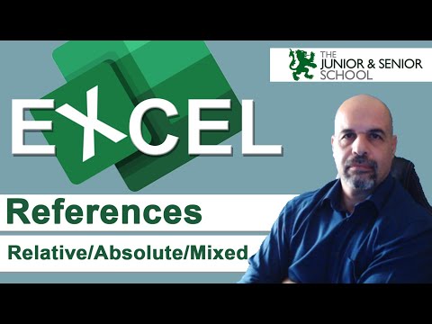 Excel References, Relative, Absolute and Mixed references explained [IGCSE ICT 0417]