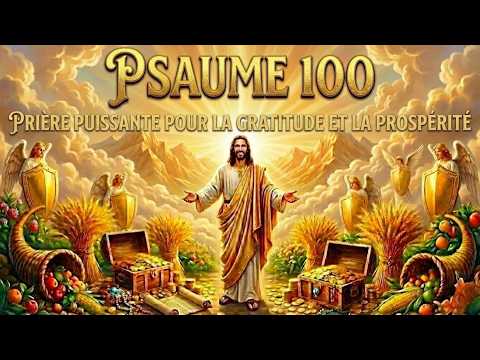 Prière du Matin avec le PSAUME 100 | Je Te Rends GRÂCES DIEU Pour Une Nouvelle Journée