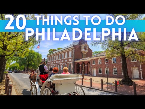 Best Things To Do in Philadelphia Pennsylvania 4K