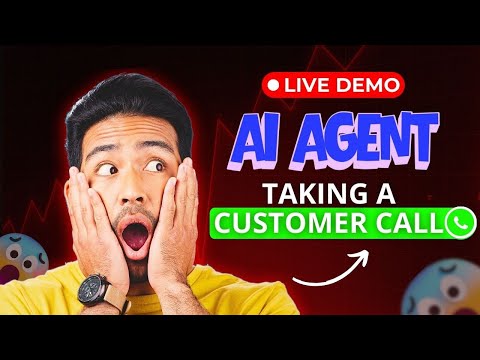 Live Demo! AI Agent Taking A Customer Call | See It Work In Real Time #AICallingSystem
